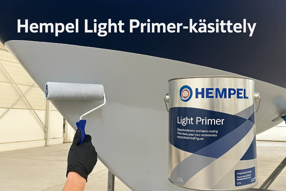 Hempel Light Primer – Täydellinen käyttöohje veneen pohjan epoksimaalaukseen